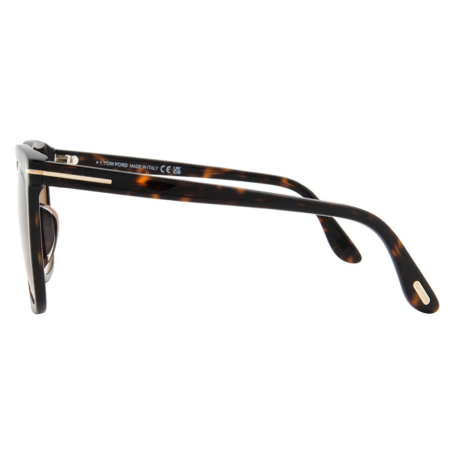 Tom Ford Gradient Brown Square Ladies Sunglasses FT0958-D 52F 55 - 3