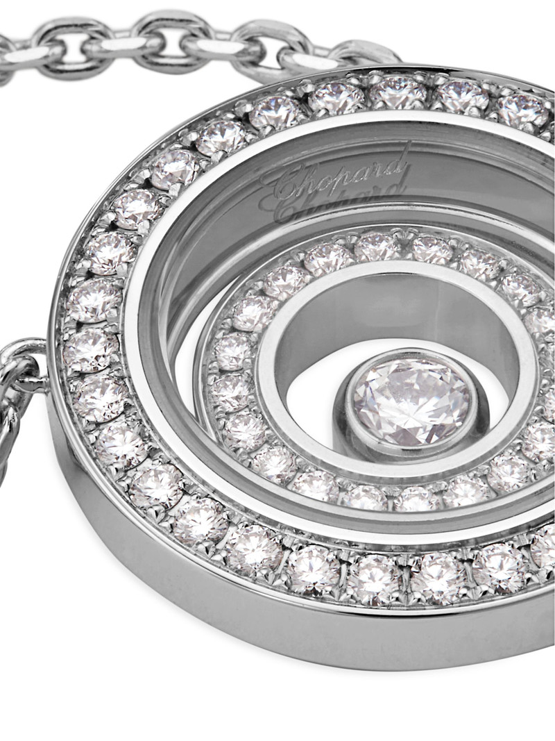 Women's Happy Spirit 18K White Gold & Diamond Pendant Necklace - White Gold 3