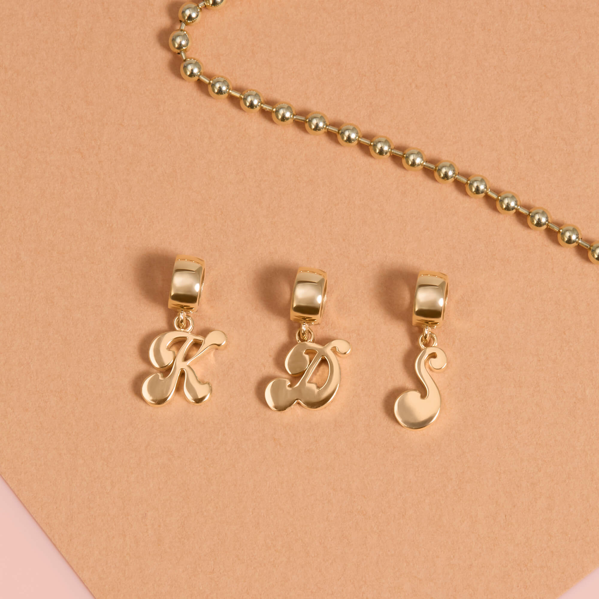 Woodstock Initial Charm - 7