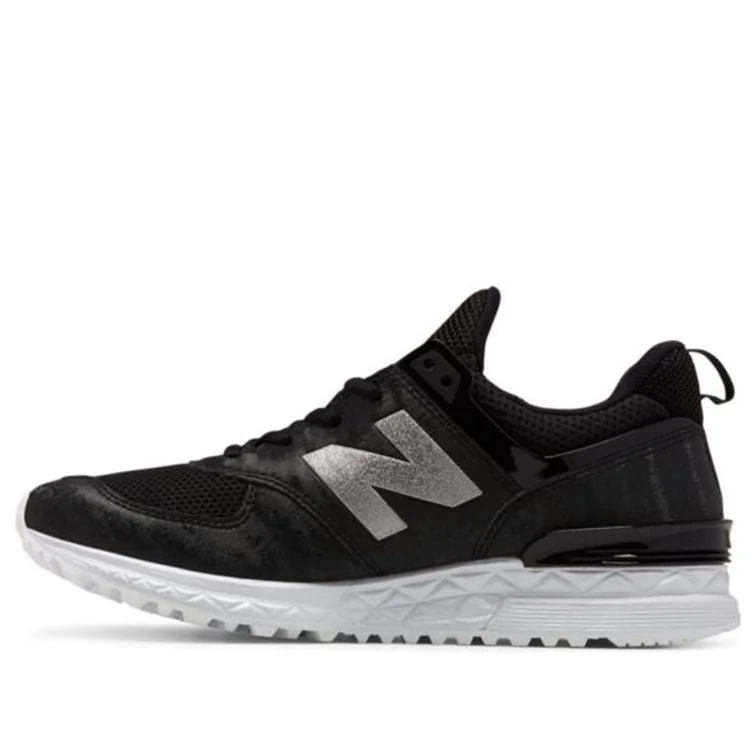 (WMNS) New Balance 574 Sport Black/White WS574SAD - 1