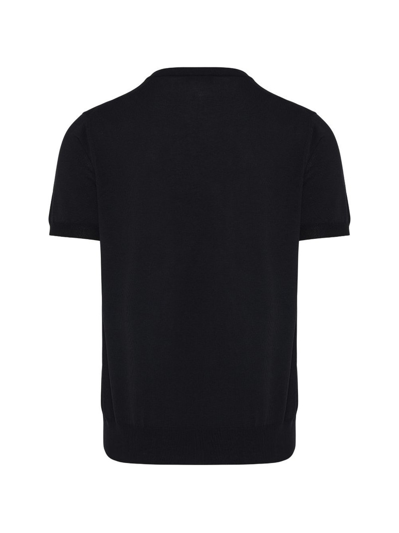Canali short-sleeve crew-neck T-shirt outlook
