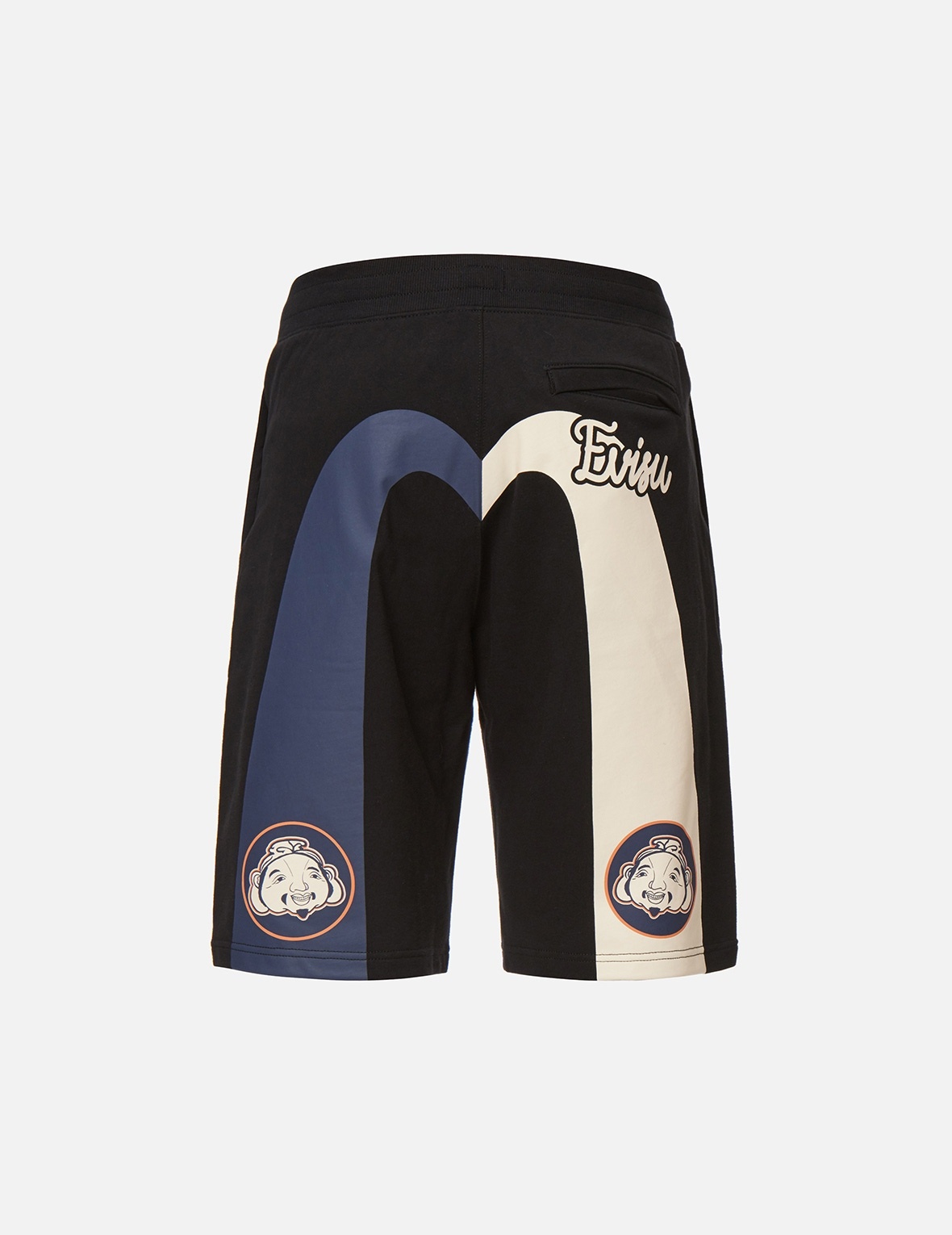 TWO TONE DAICOCK PRINT SWEAT SHORTS - 2