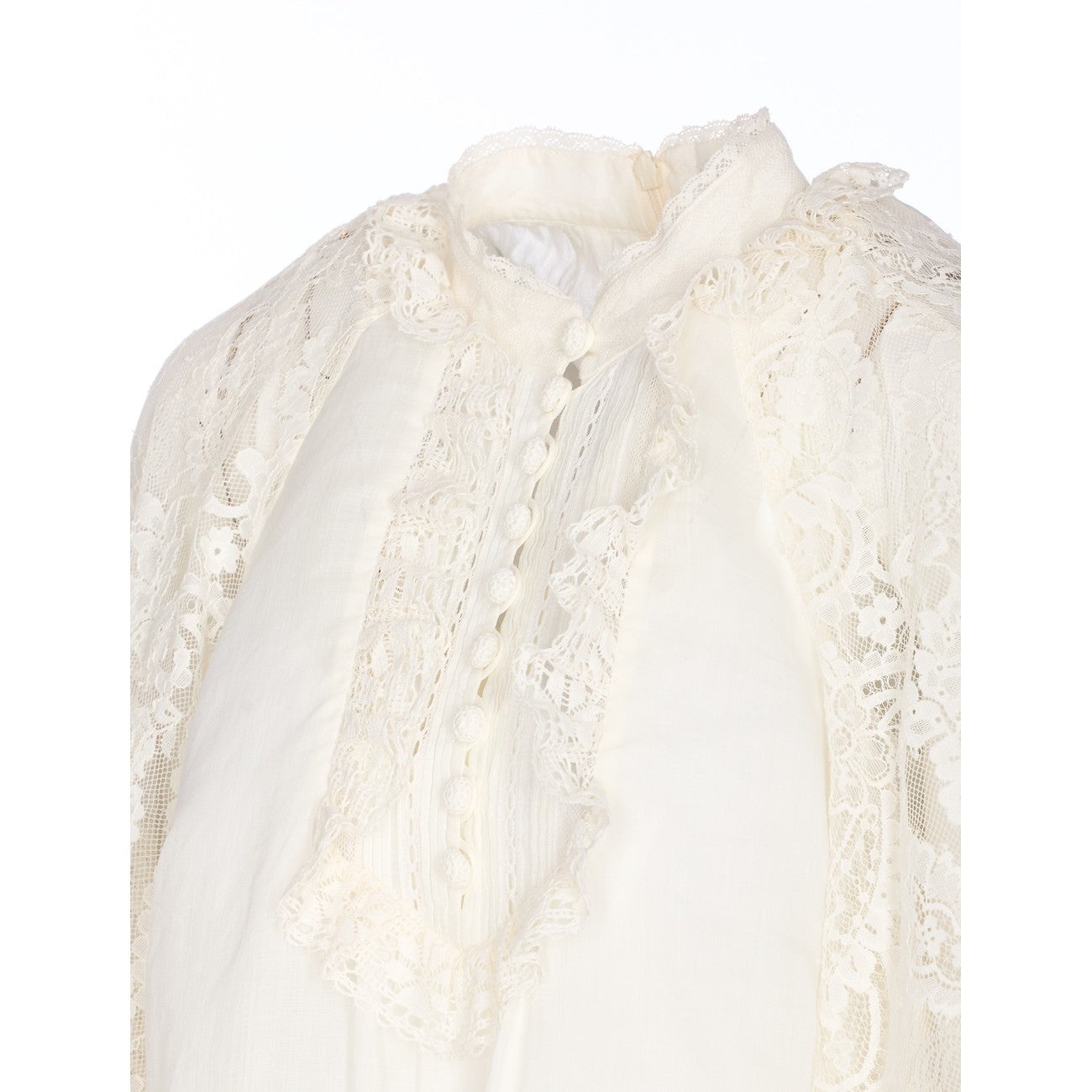 Zimmermann Women Ascension Lace Shirt - 3