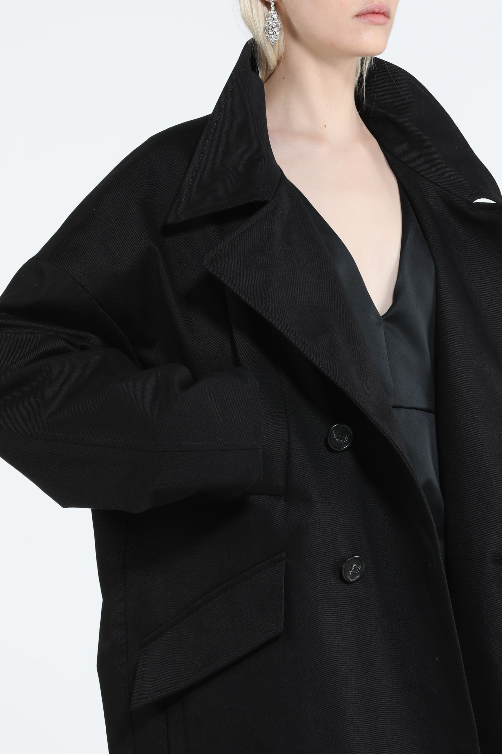 DOUBLE-BREASTED COAT - 4
