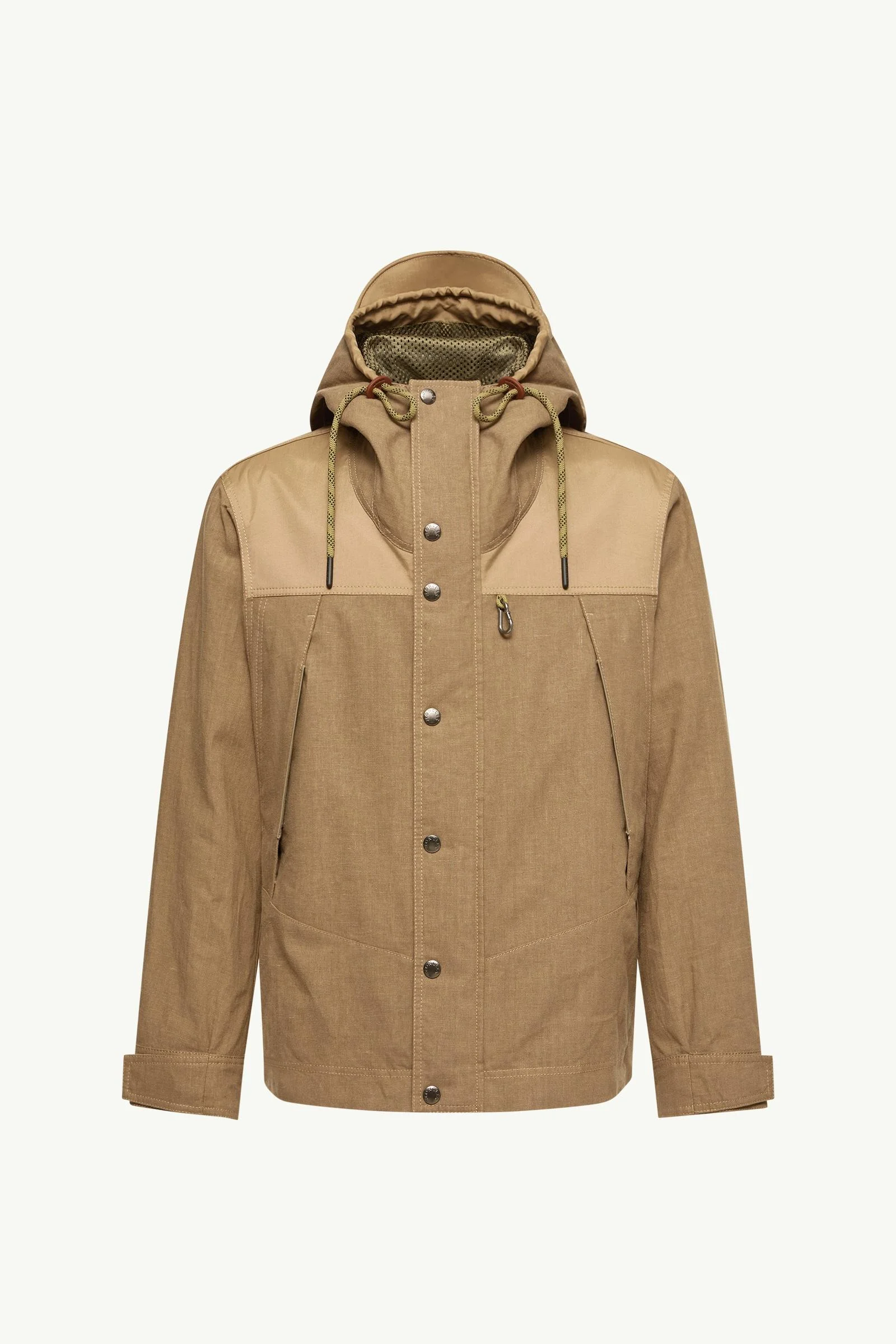 Givors Linen Hooded Jacket - 1