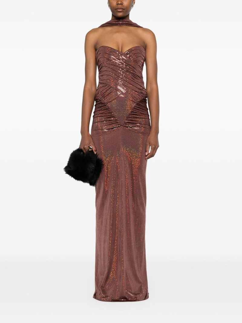 THE NEW ARRIVALS ILKYAZ OZEL sleeveless dress outlook