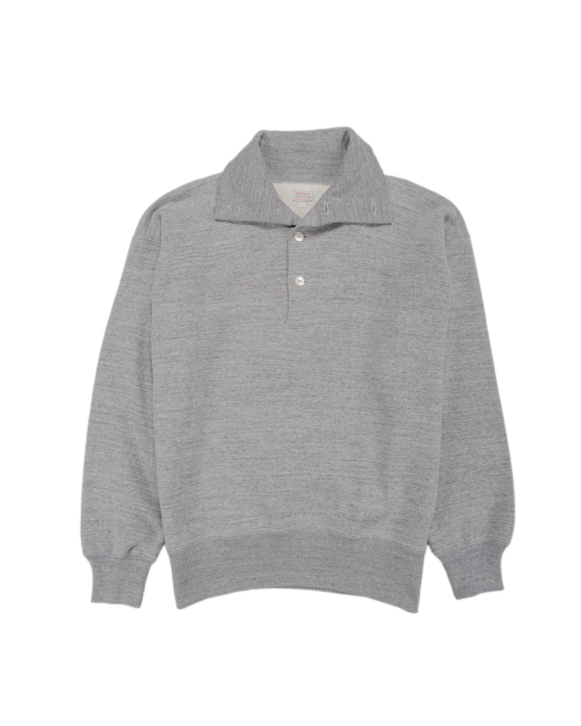 MC25110 10 oz. Loopwheel Cruiser Sweatshirt Gray - 1
