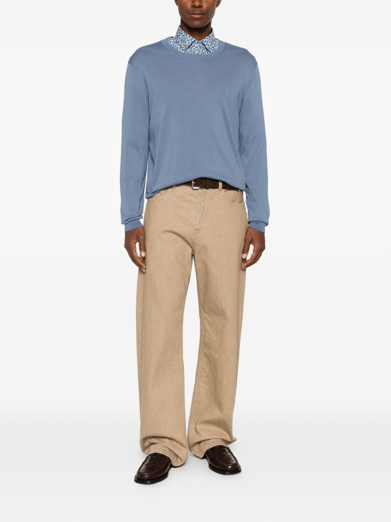 Etro Pegaso-embroidered sweater outlook