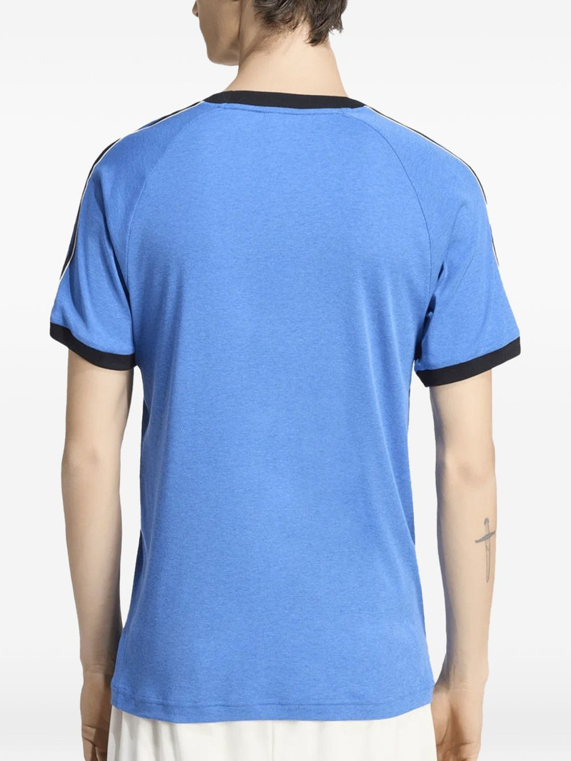 striped-sleeve T-shirt 3