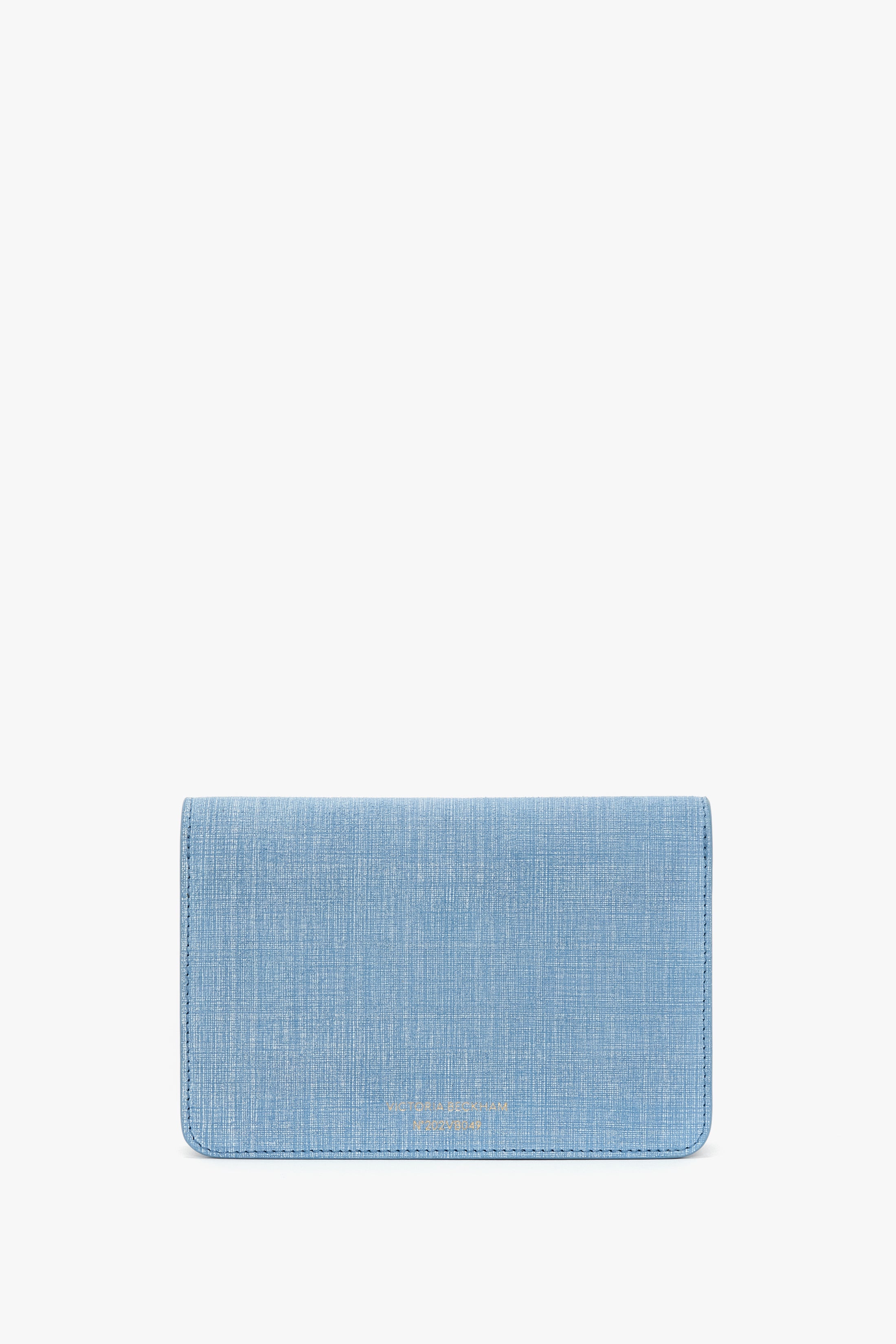 Nano Dorian Bag With Chain In Light Blue Chambray Effect Suede - 4