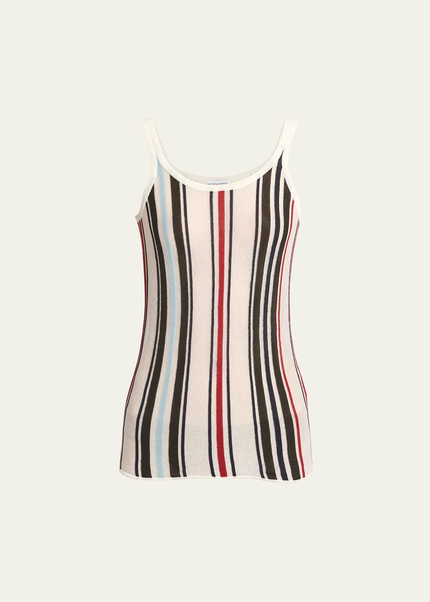 Stripe Knit Top - 1