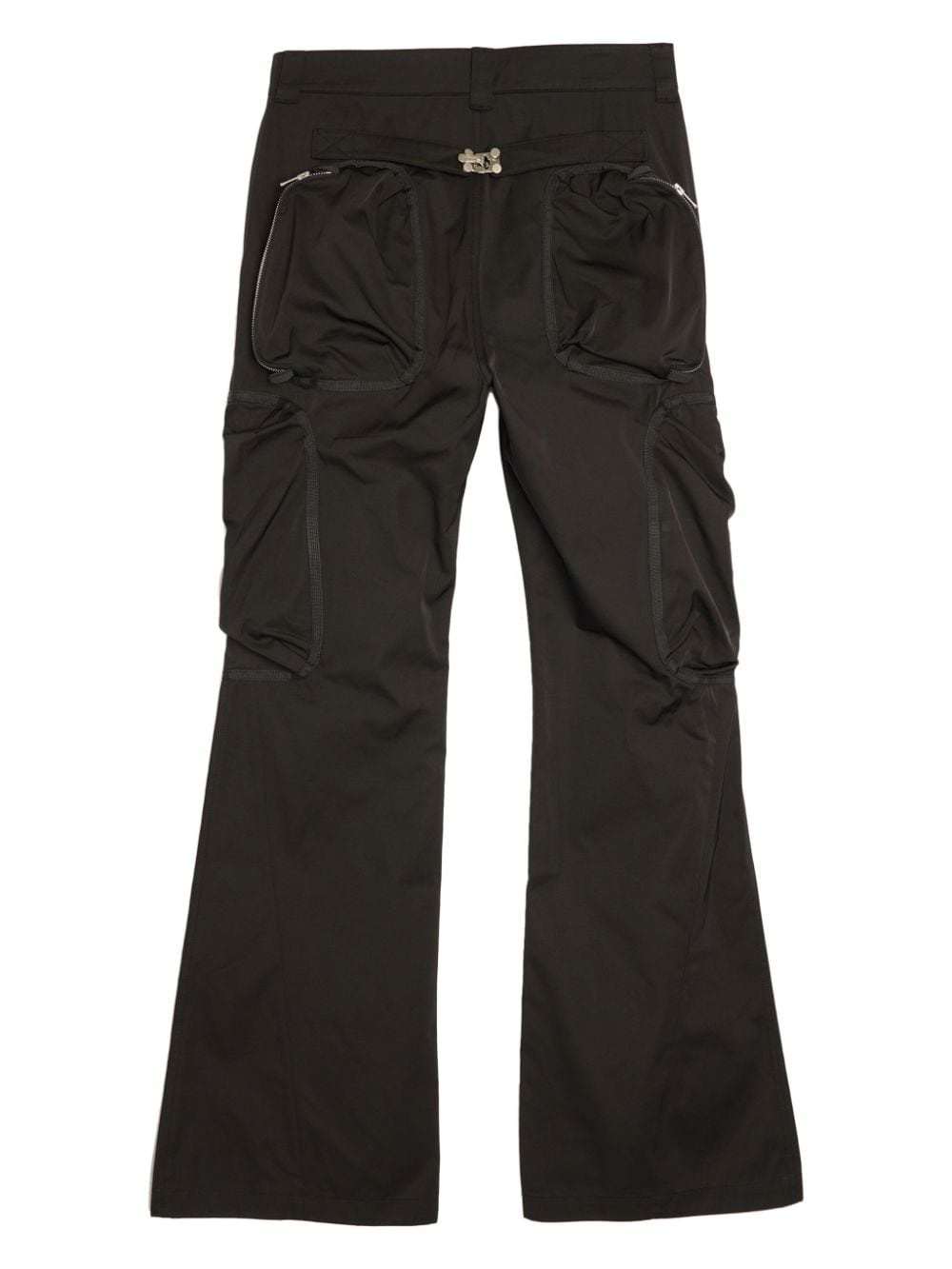 flared cargo trousers - 2