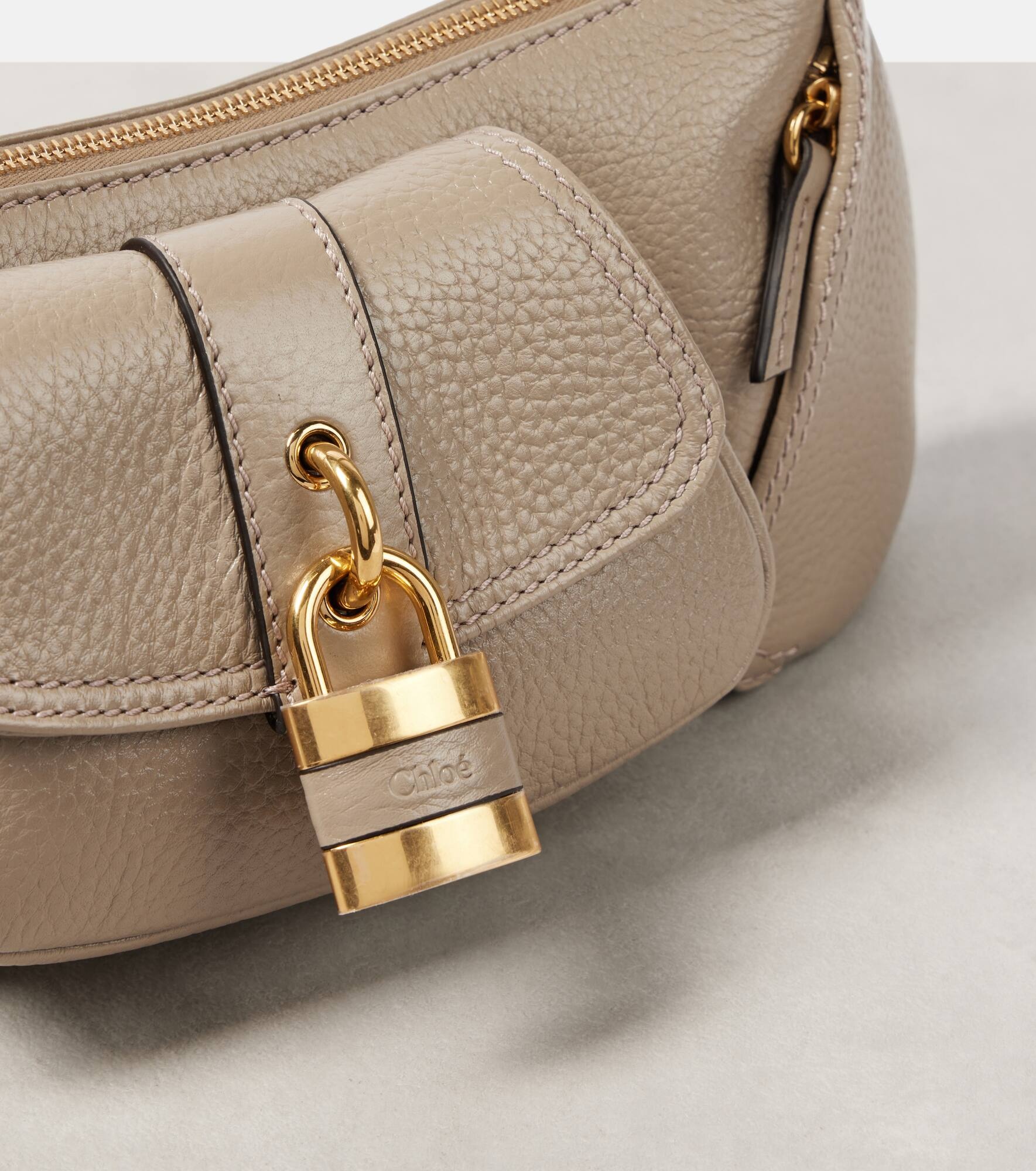 The 99 leather shoulder bag - 6