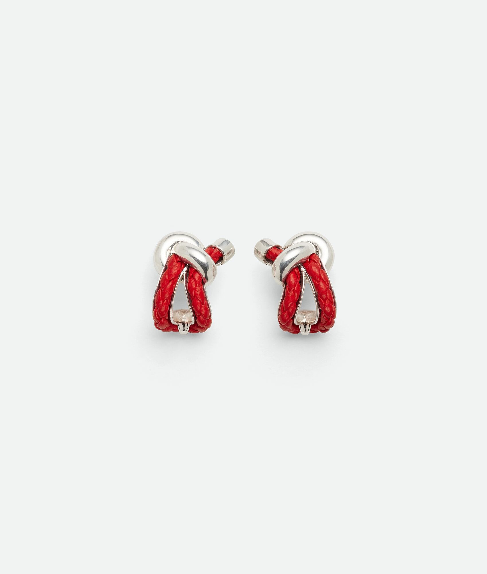 Knot Hoop Earrings - 3
