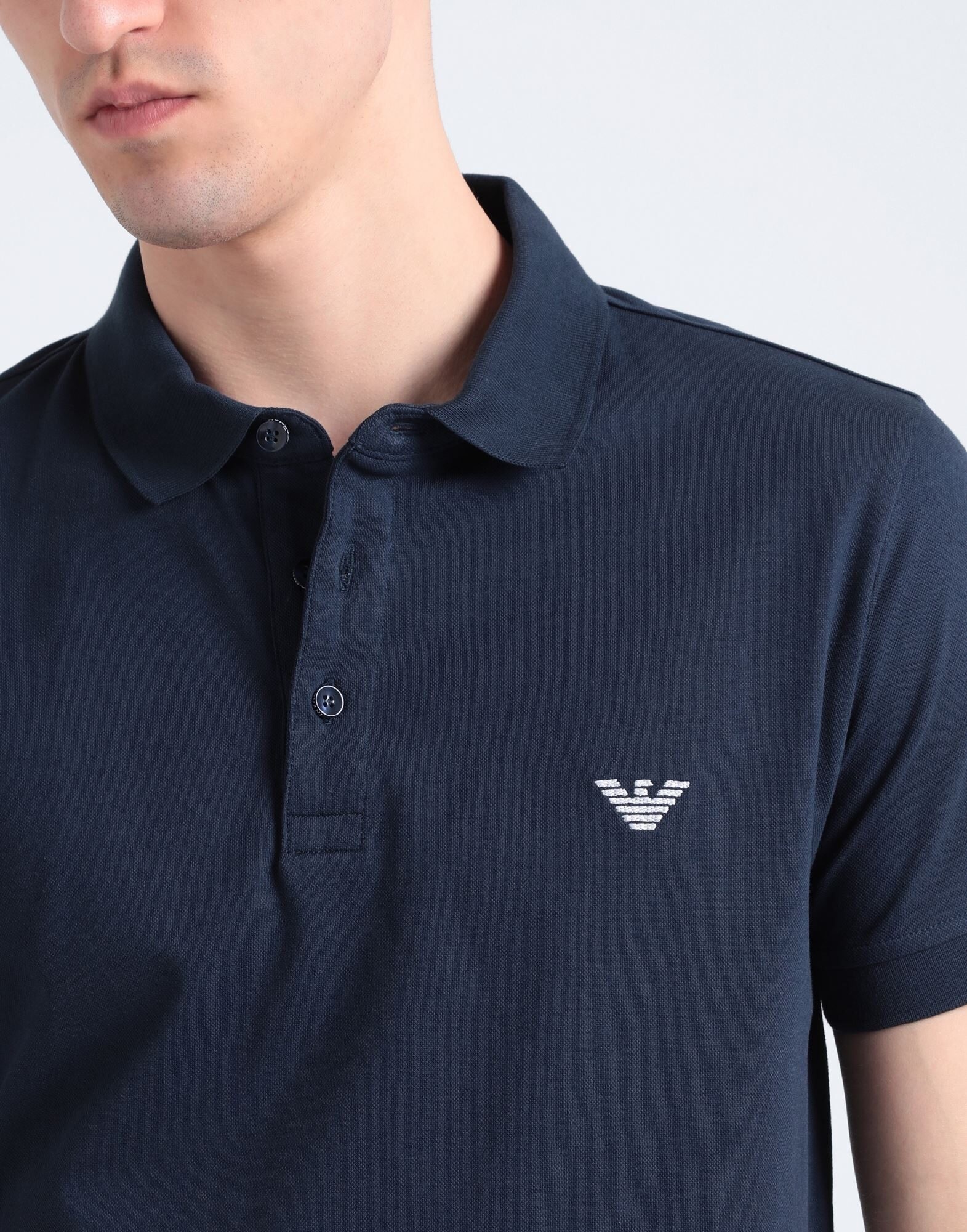 Navy blue Men's Polo Shirt - 4