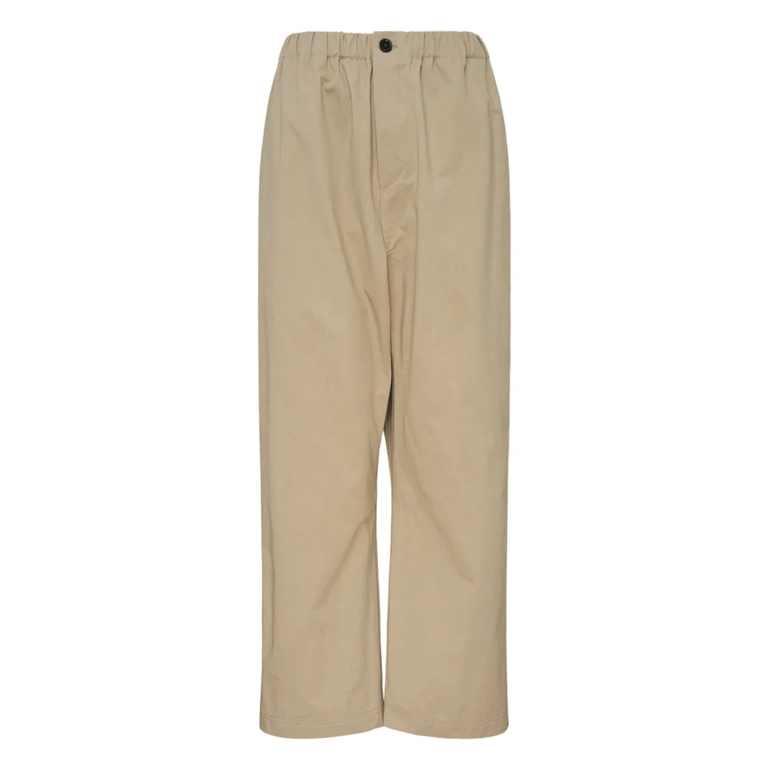 Elastic Low Crotch Pants - 1