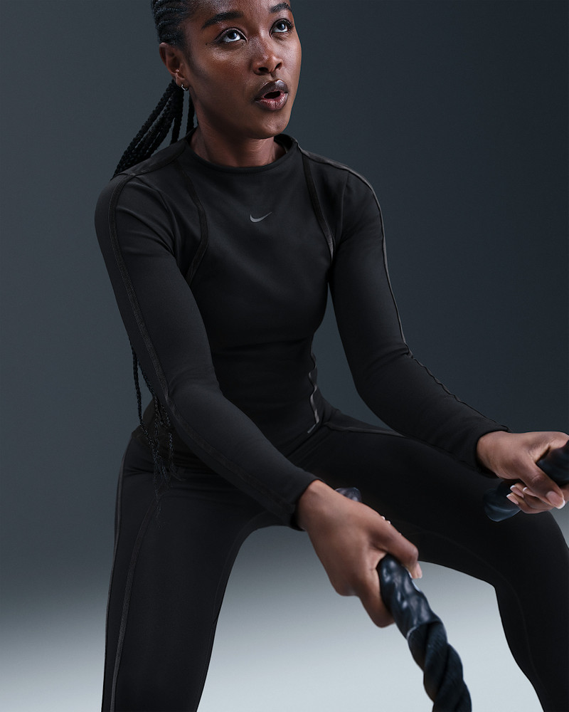 Nike One Fitted Women's Dri-FIT Long-Sleeve Top 3