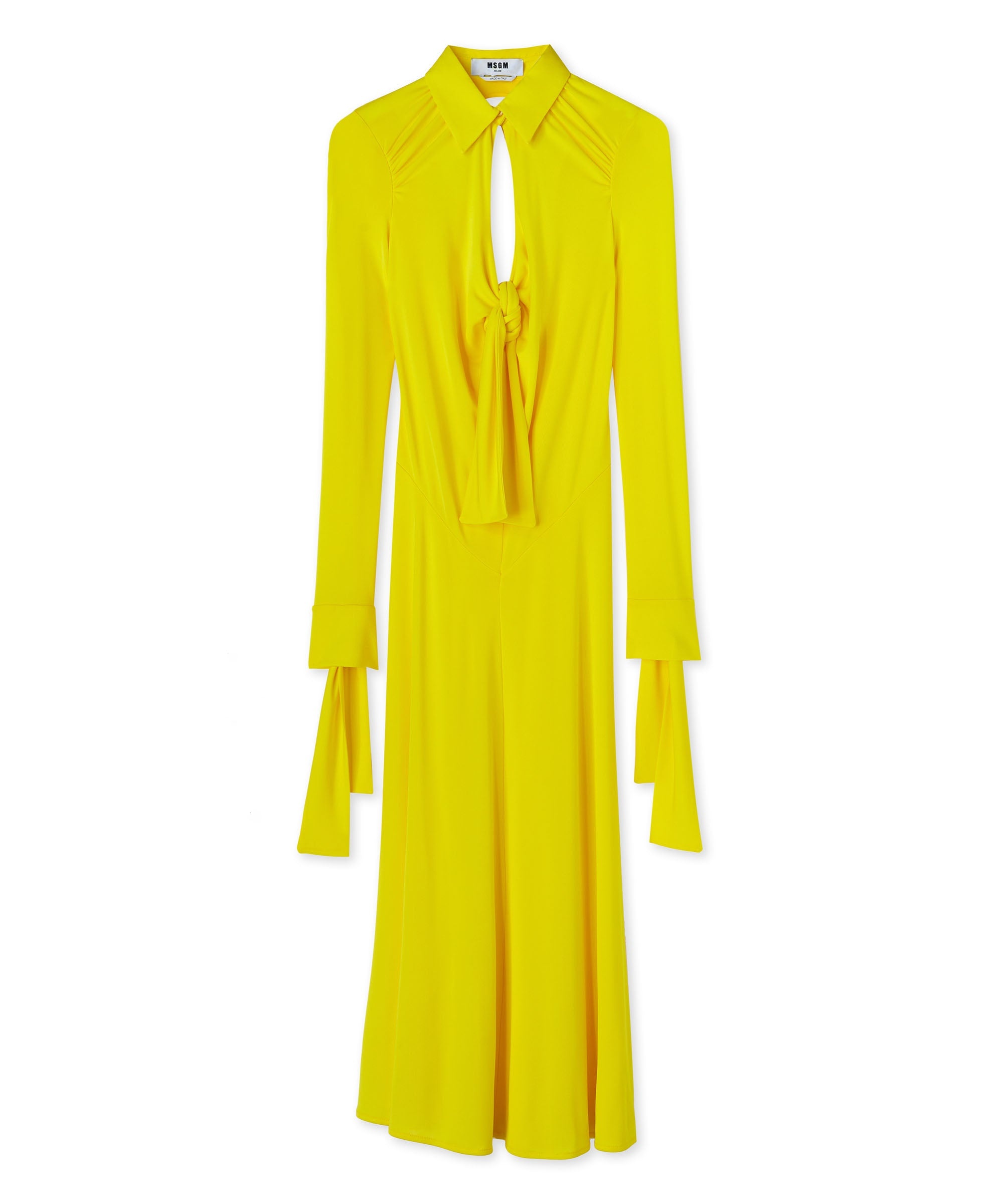 Mini dress in "Fluid Viscose Jersey" fabric - 1