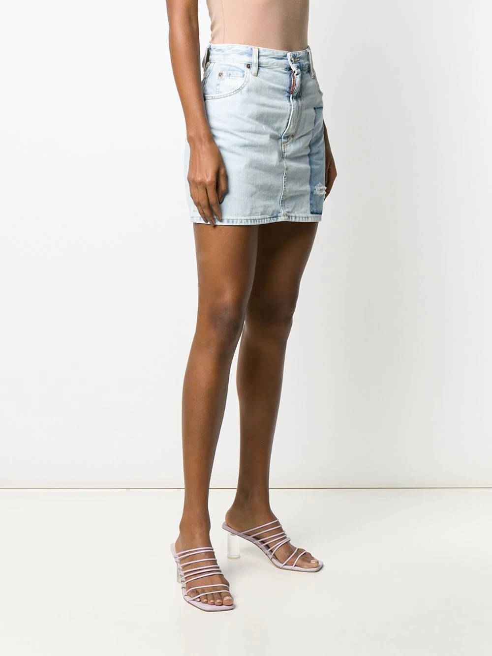 Dalma patch denim skirt - 3