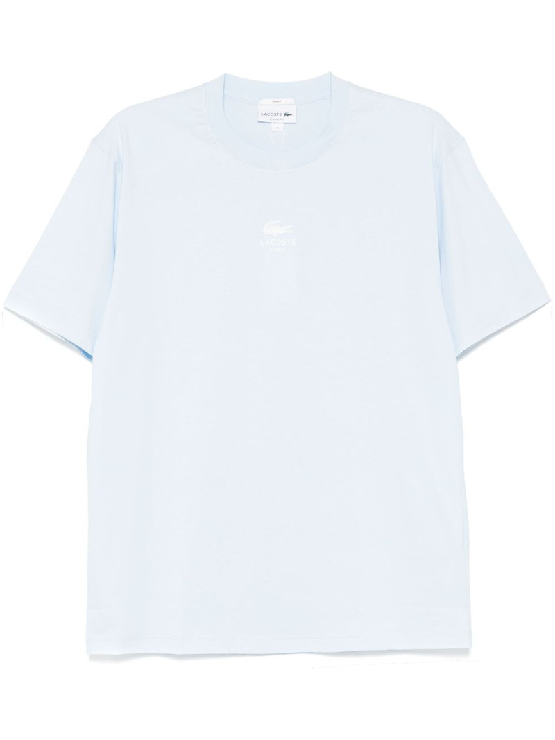 signature-print T-shirt 1
