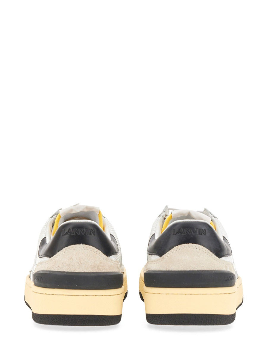 Lanvin Women Mesh, Suede And Nappa Leather Sneaker - 3