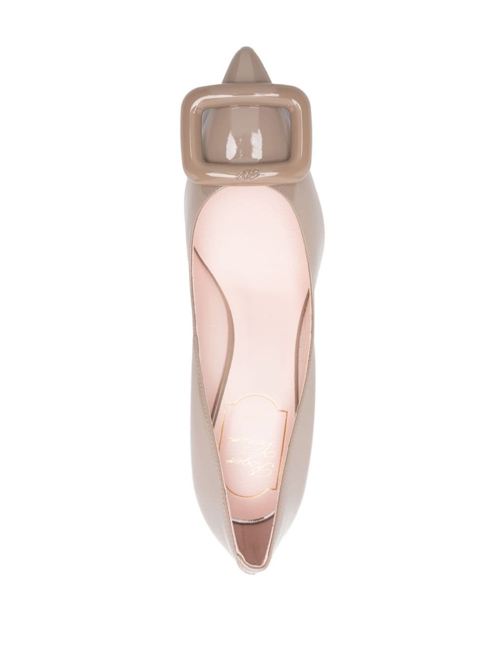 Viv' Choc 84mm leather pumps - 4
