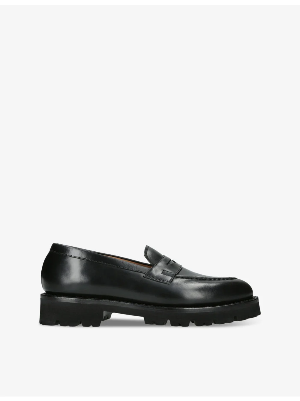 Lloyd slip-on leather penny loafers - 1