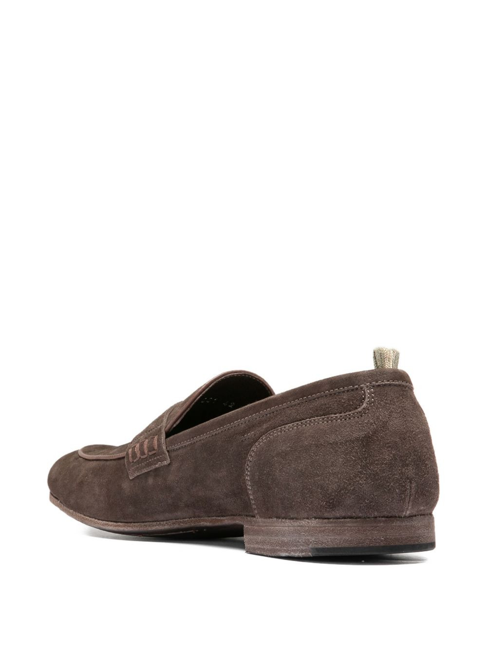 suede penny loafers - 5