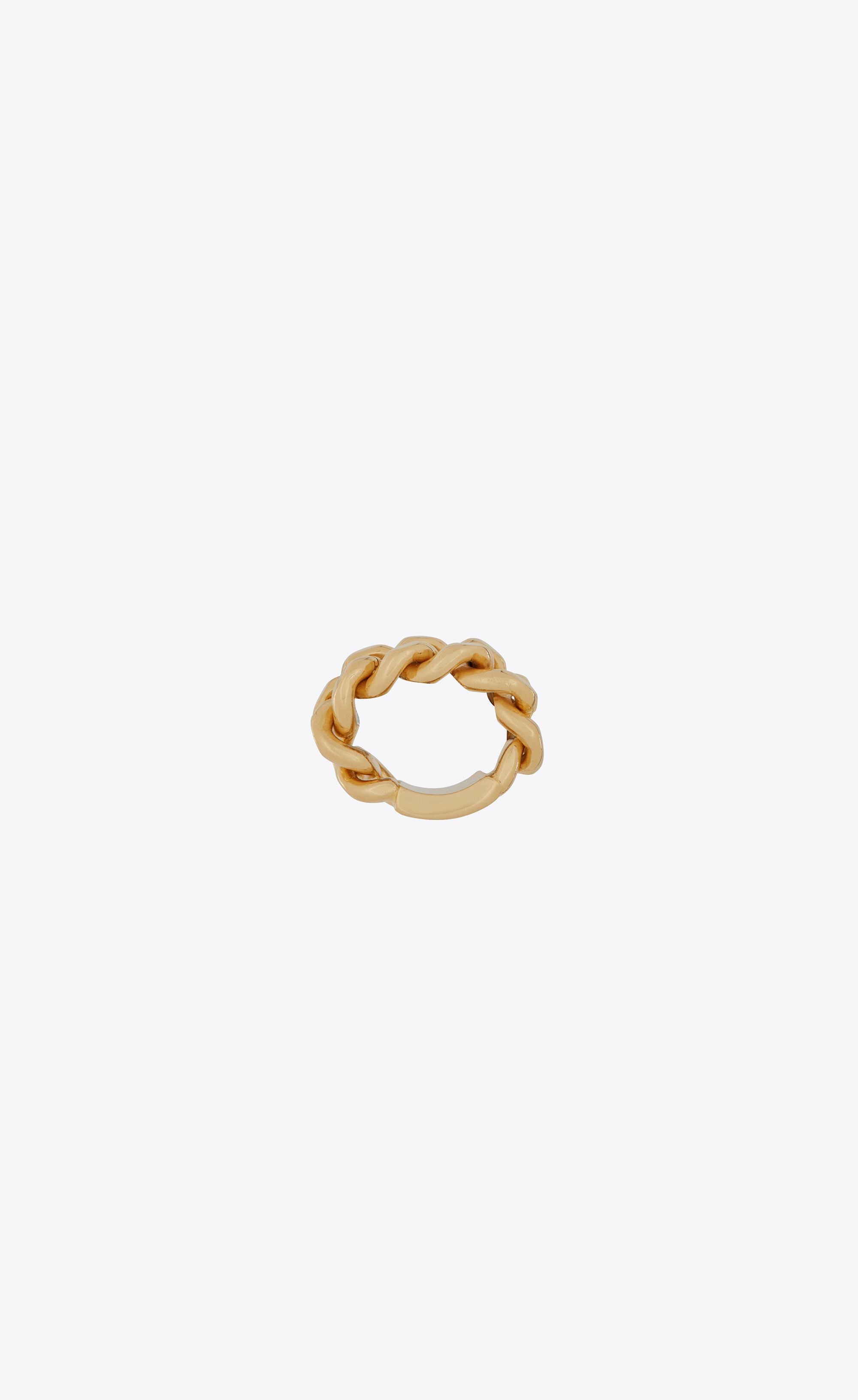 chain id plaque ring in metal - 2