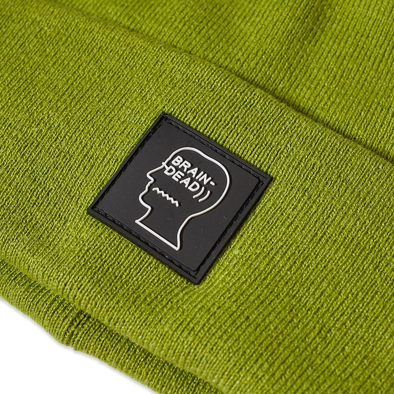 BRAIN DEAD Brain Dead Logohead Beanie outlook