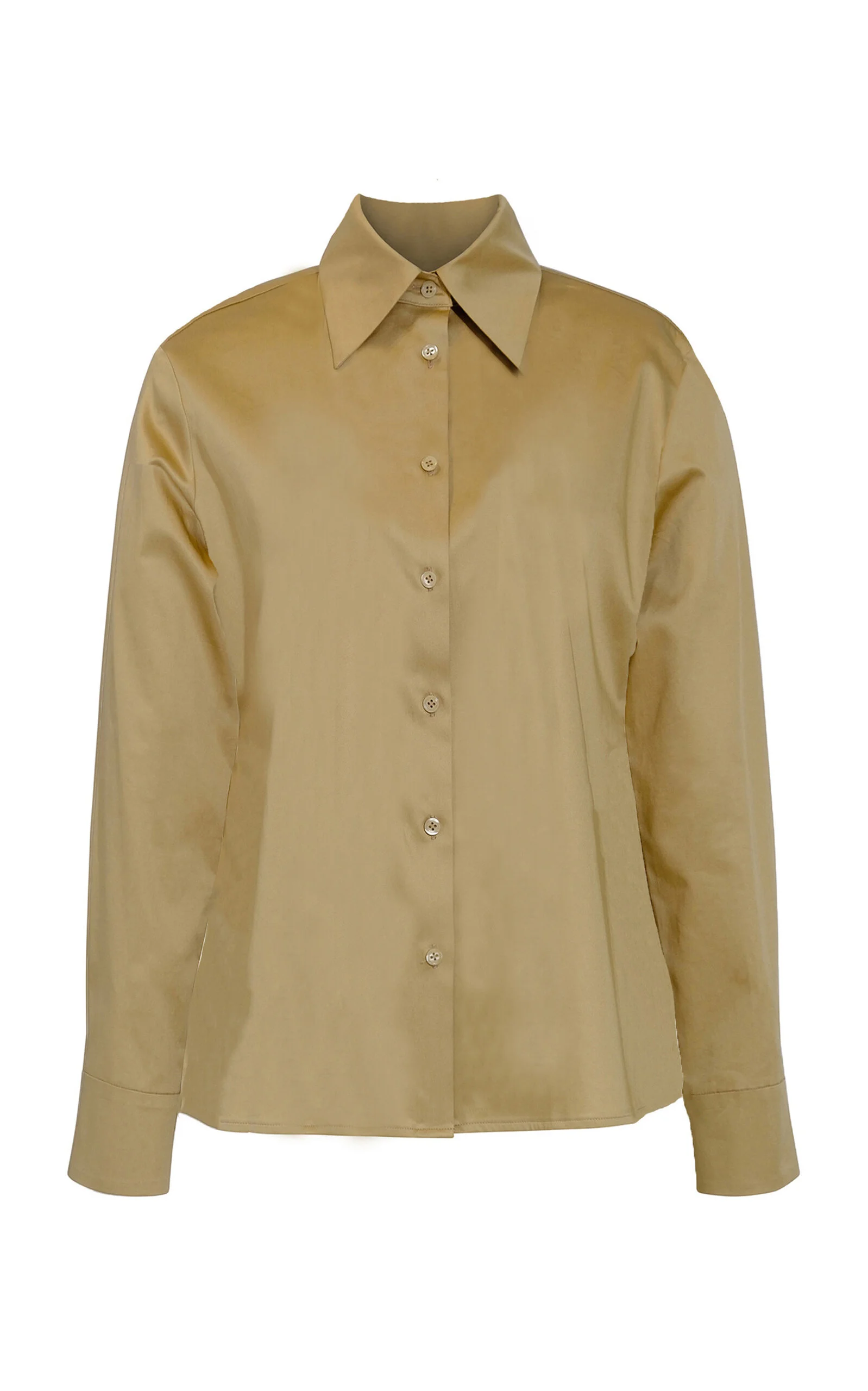 Octavia Stretch-Cotton Top green - 1