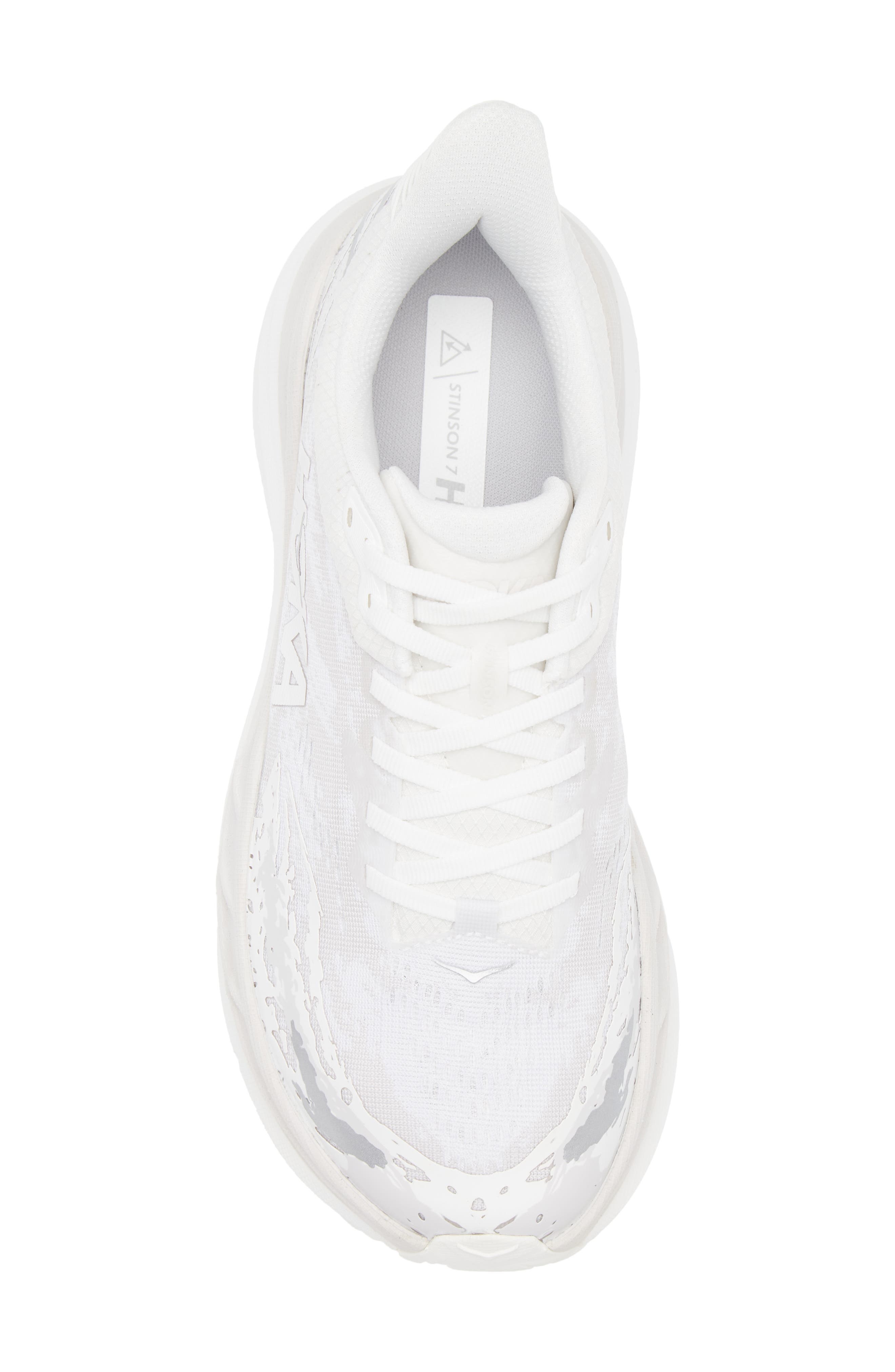 HOKA Stinson ATR 7 Running Shoe in White /White at Nordstrom - 5