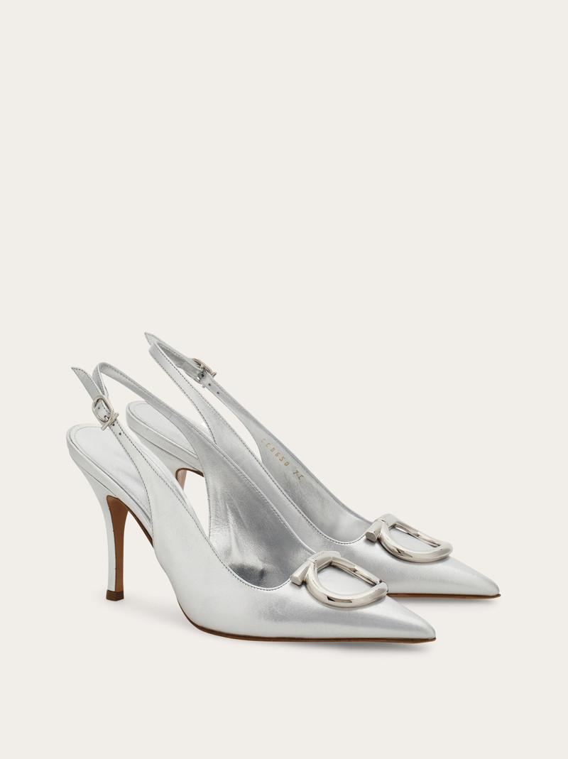 Maxi Gancini slingback pump 2