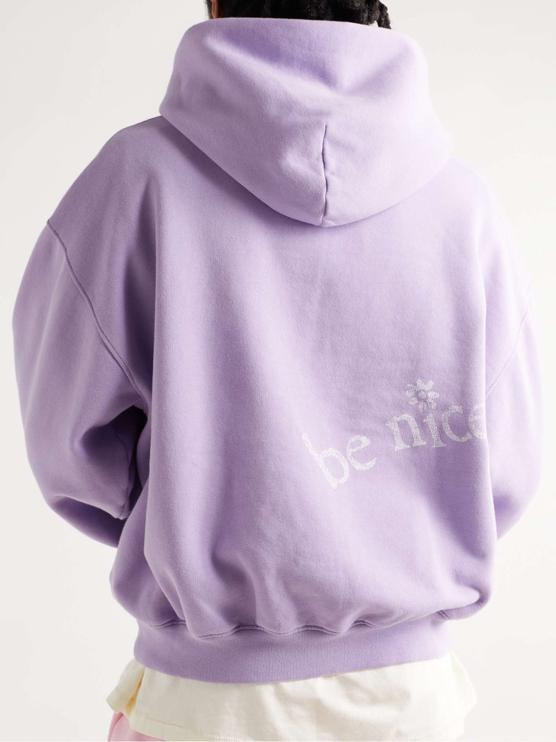 Venice Printed Cotton-Blend Jersey Hoodie 4