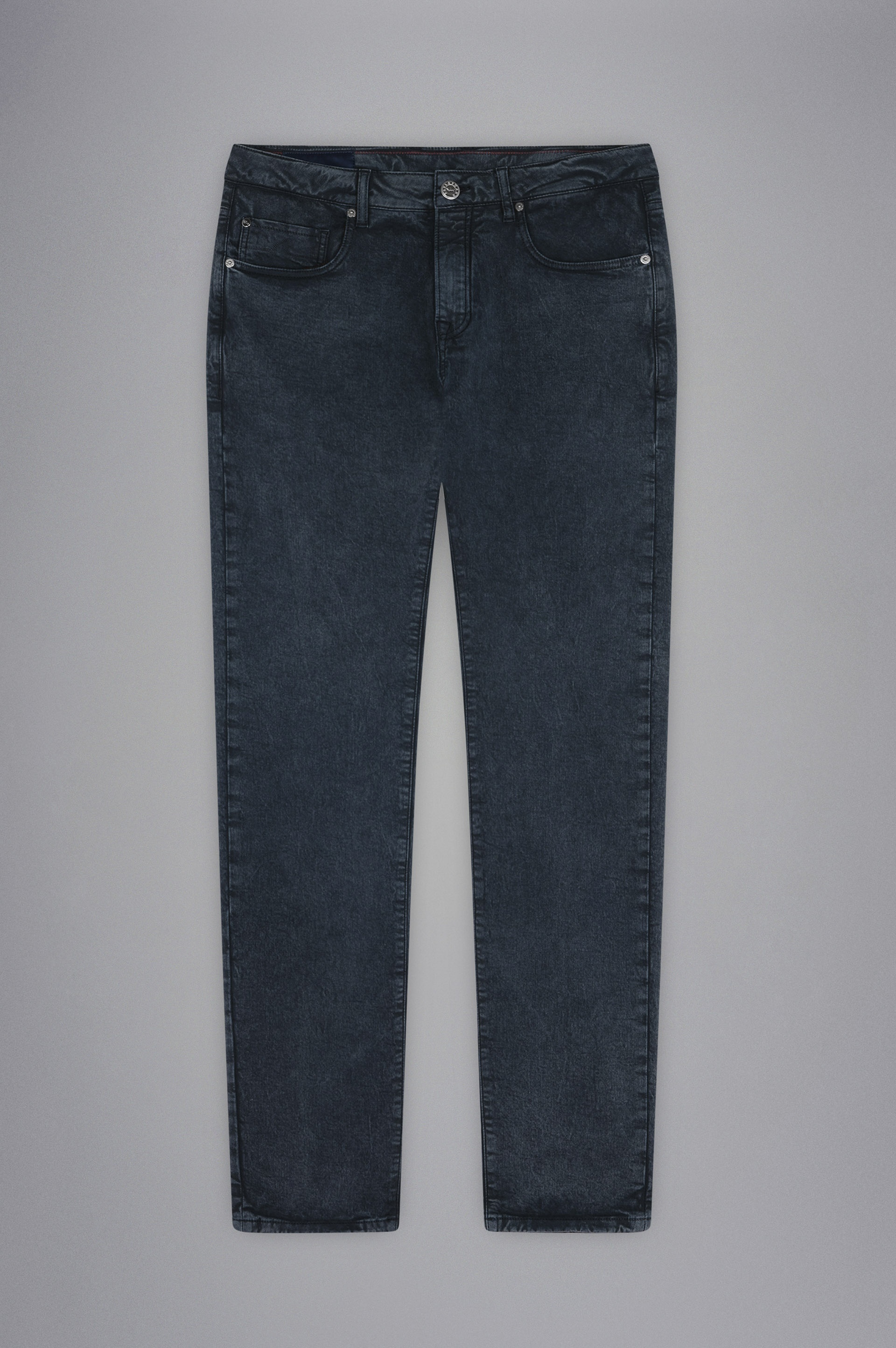 STRETCH COTTON 5 POCKETS TROUSERS - 1