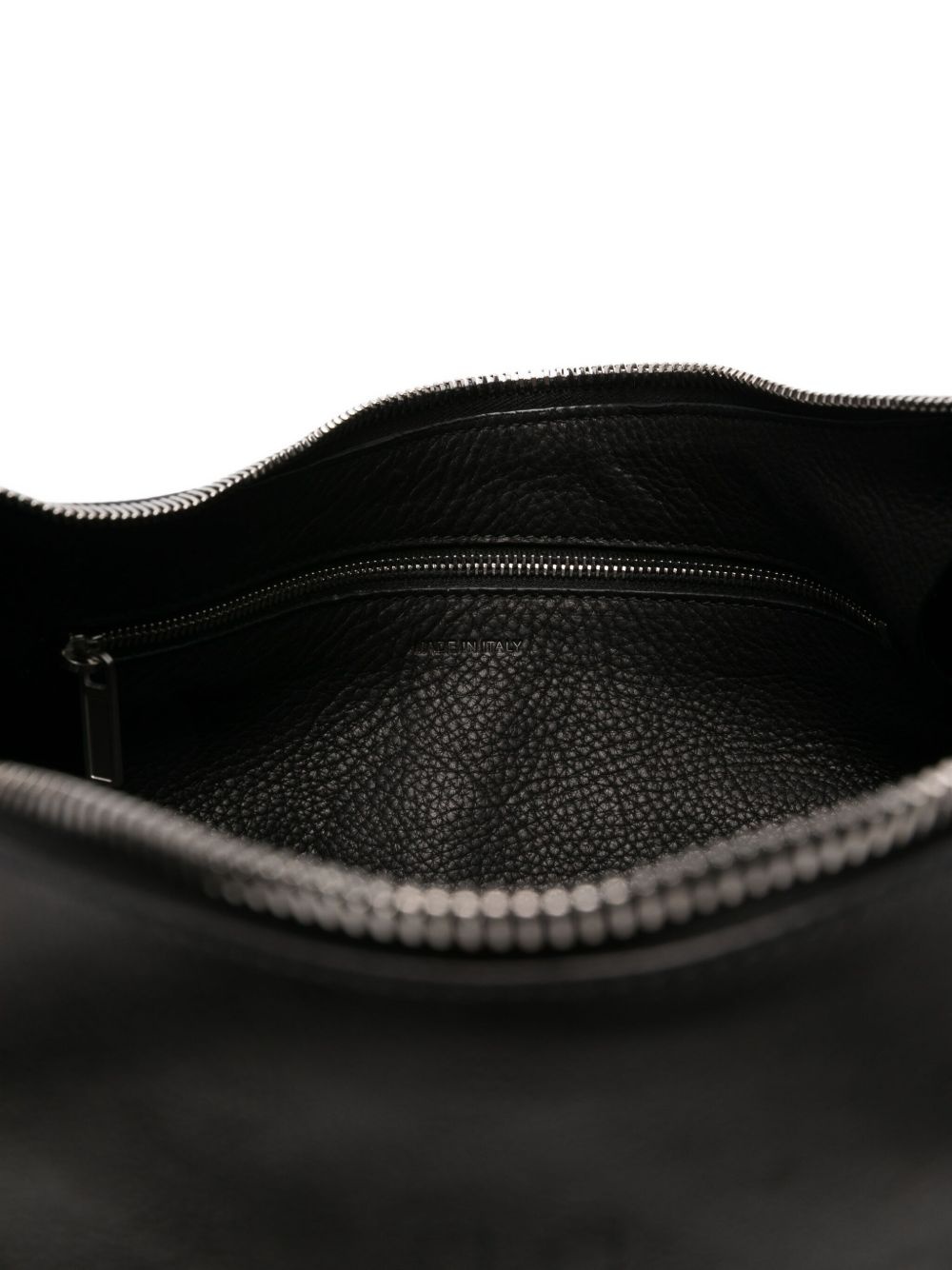 Gemini zip-fastening leather shoulder bag - 5