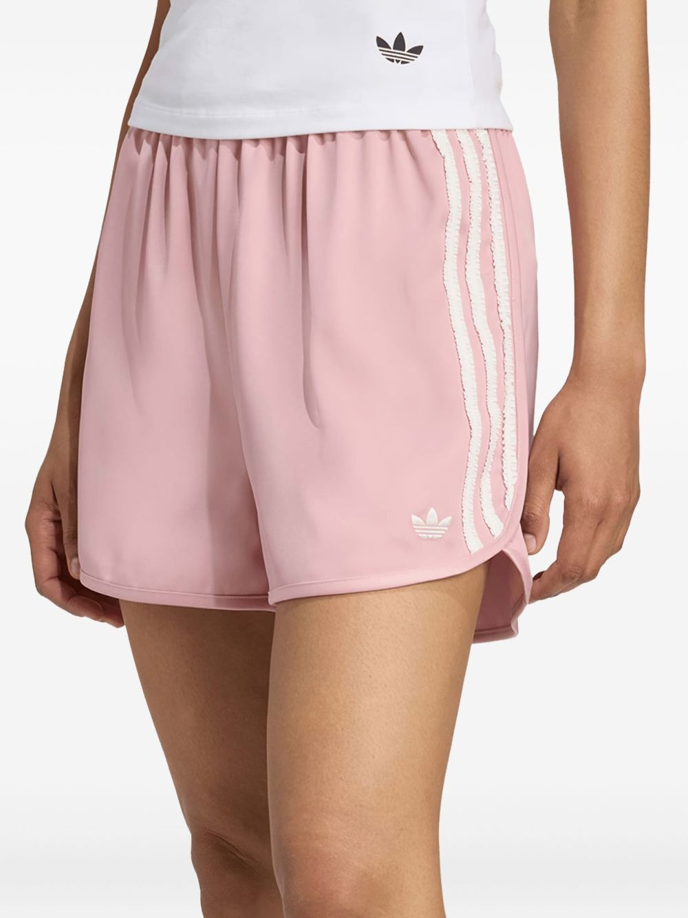 trimmed short shorts - 2