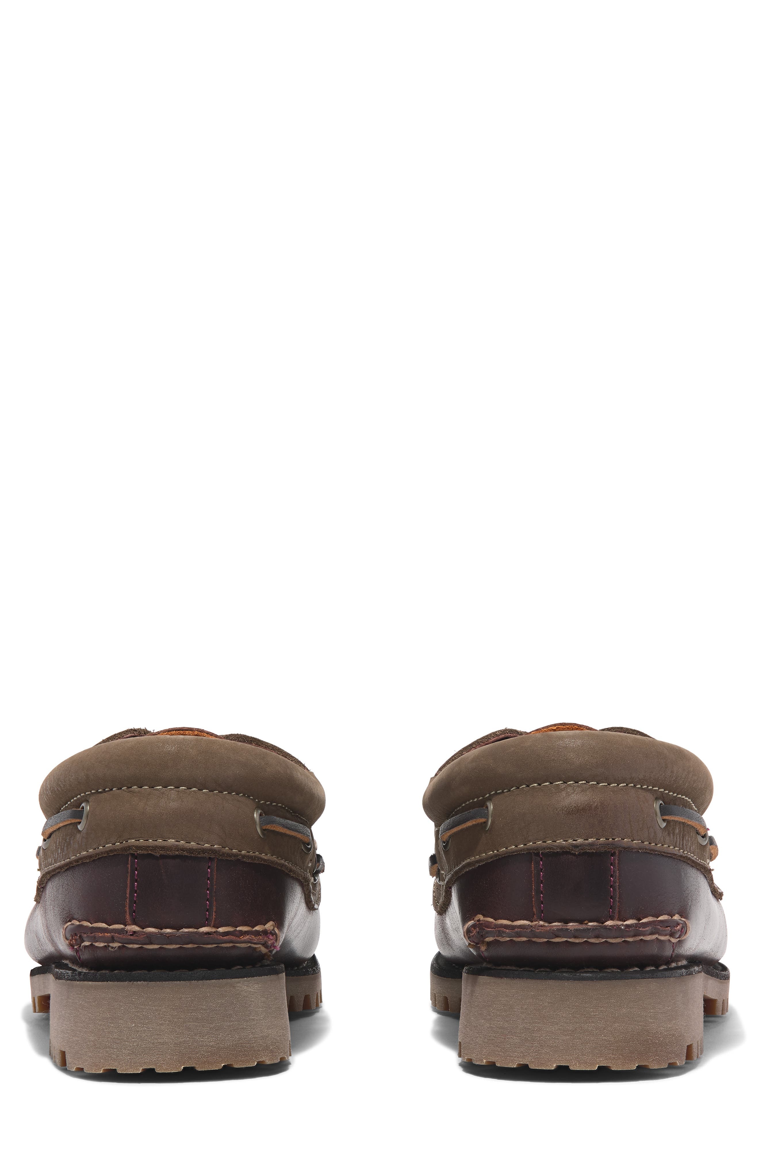 Timberland Authentic Boat Shoe in Burgundy Full Grain at Nordstrom - 2