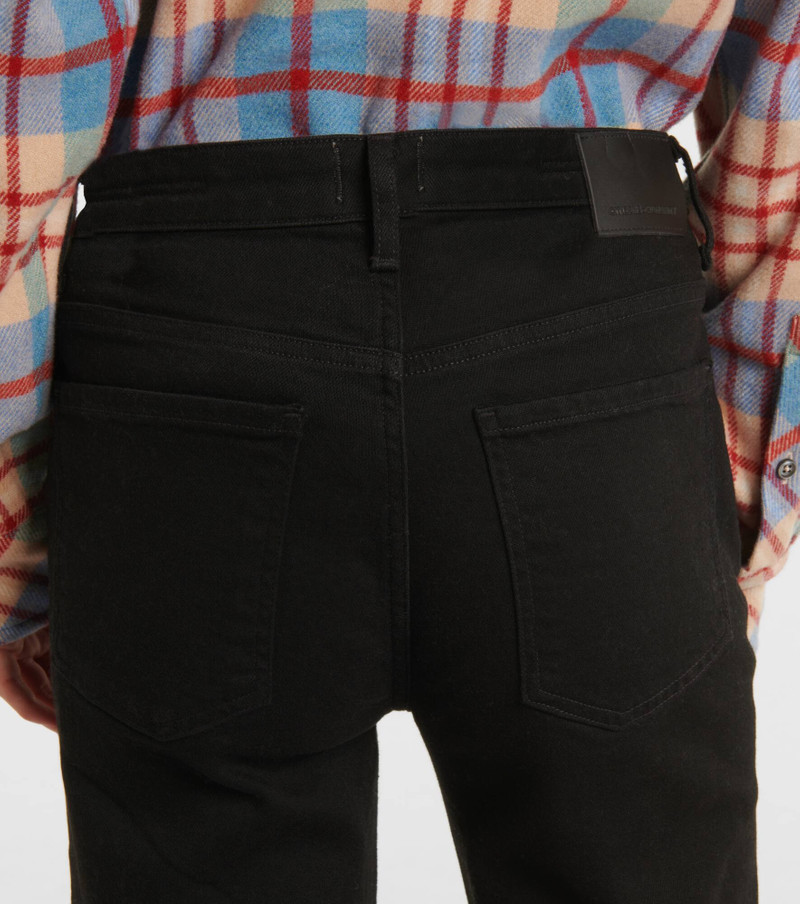 Zurie Long high-rise straight jeans 6