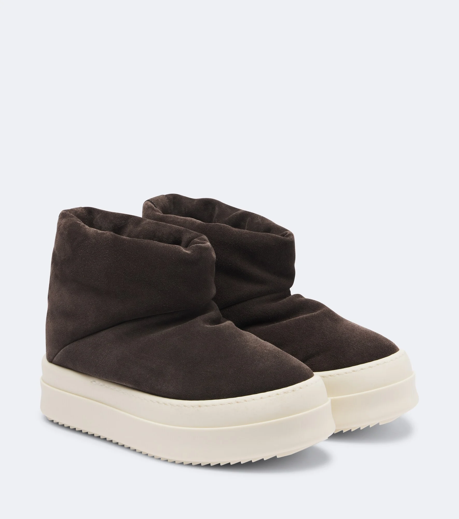 Mega Bumper suede ankle boots - 1