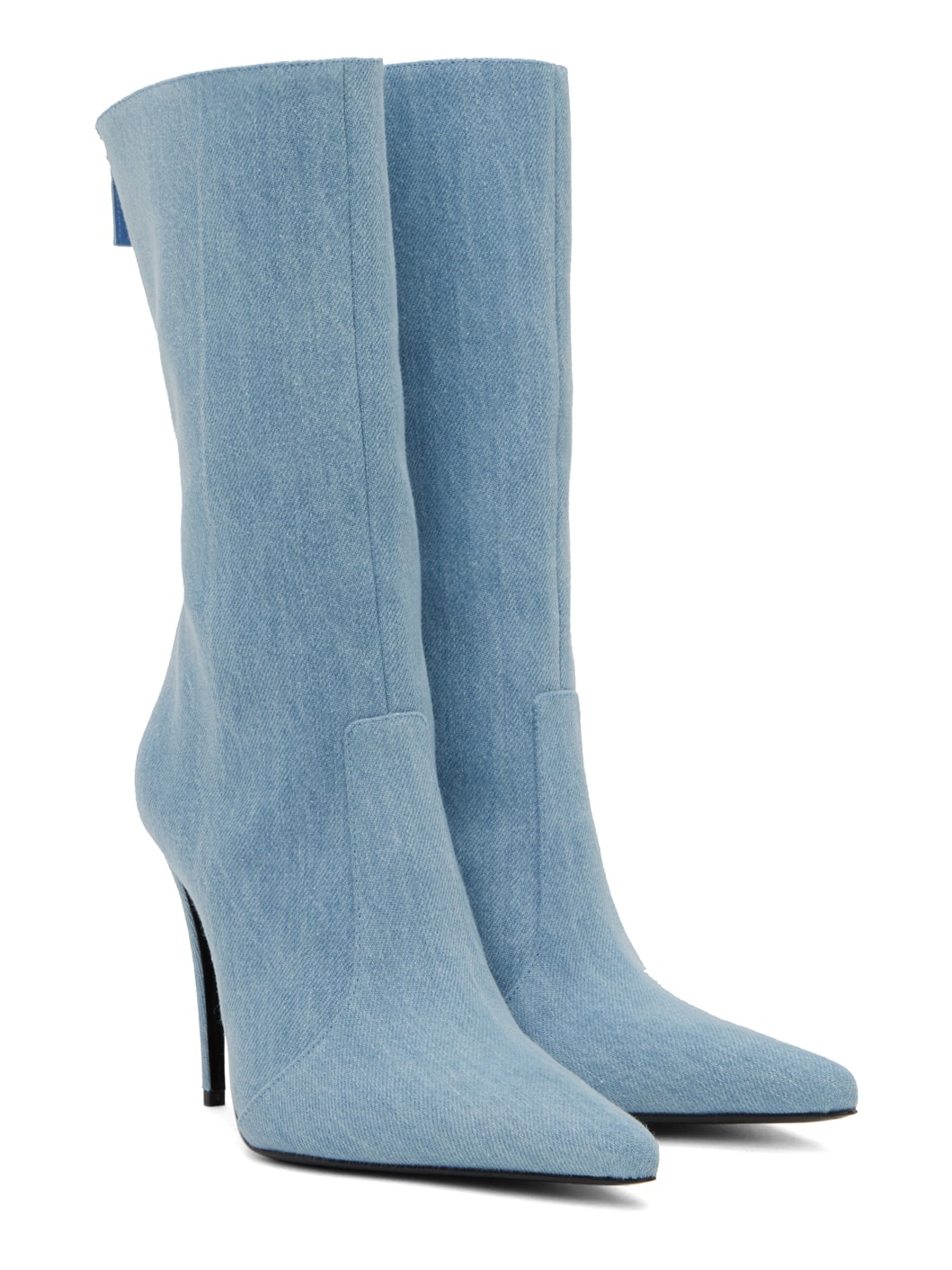 Blue Sharp Boots - 4