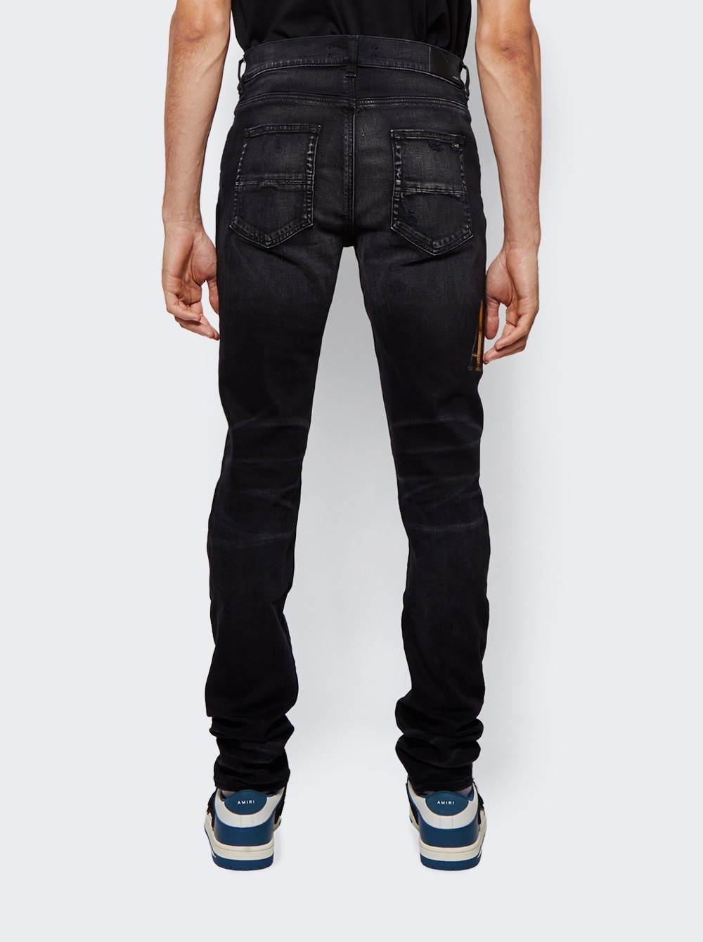 Flannel Core Logo Jean Aged Black - 5