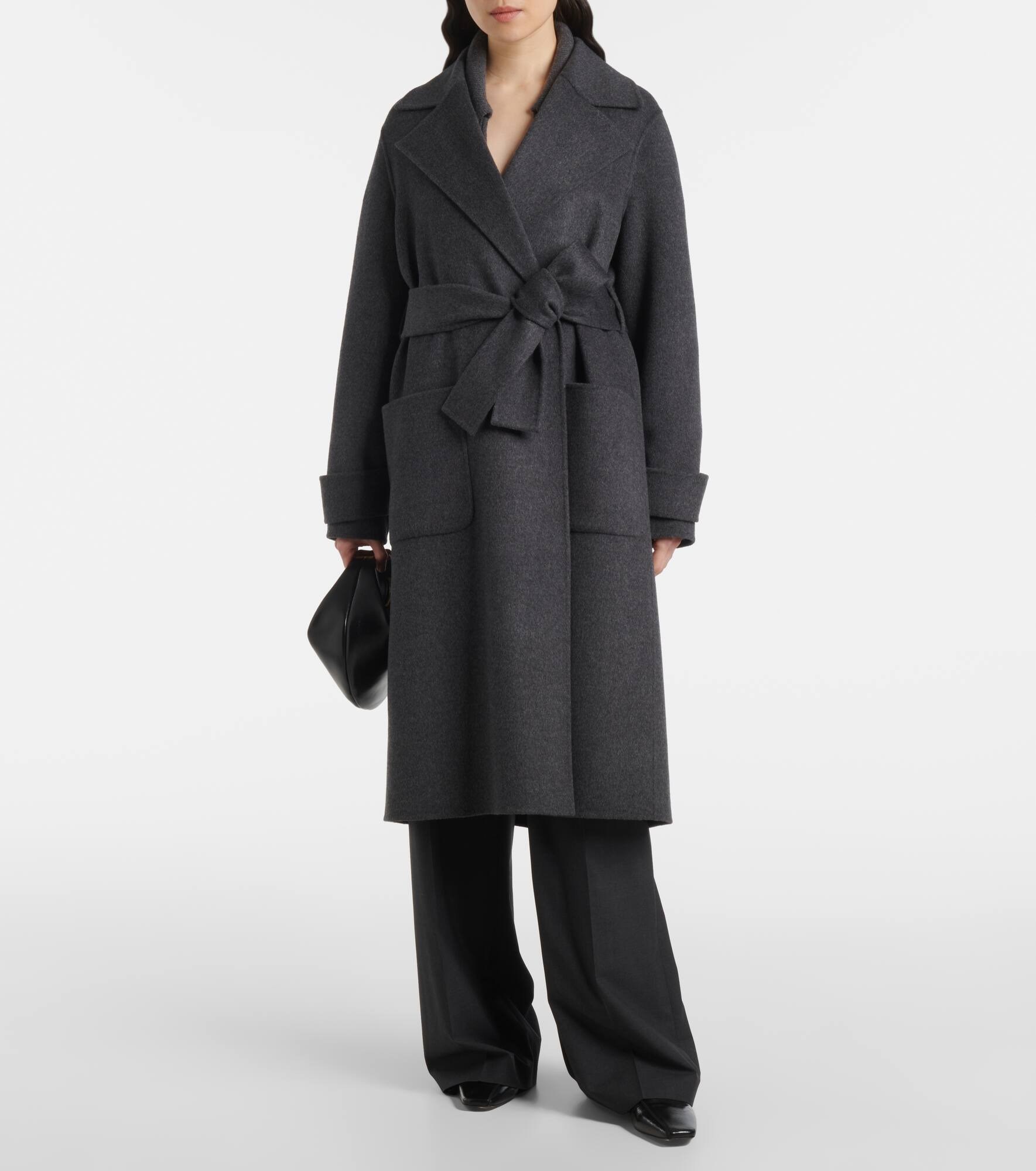 Arline wool and cashmere coat - 6