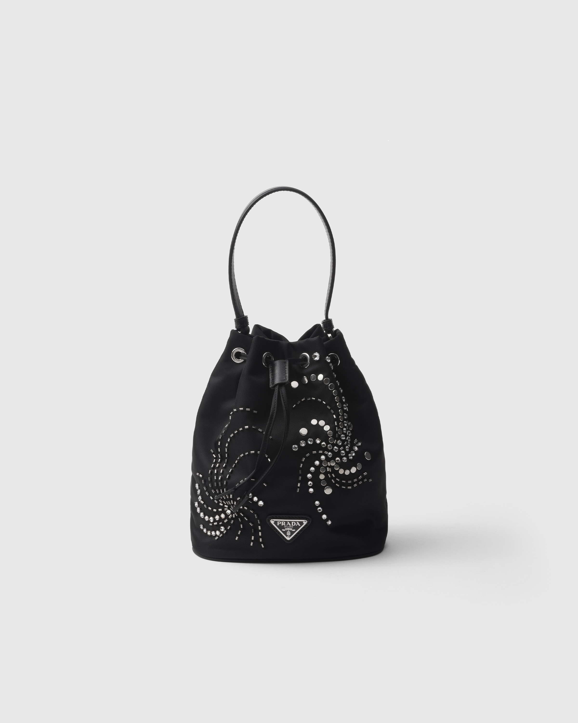 Re-Nylon embroidered mini-bag - 1