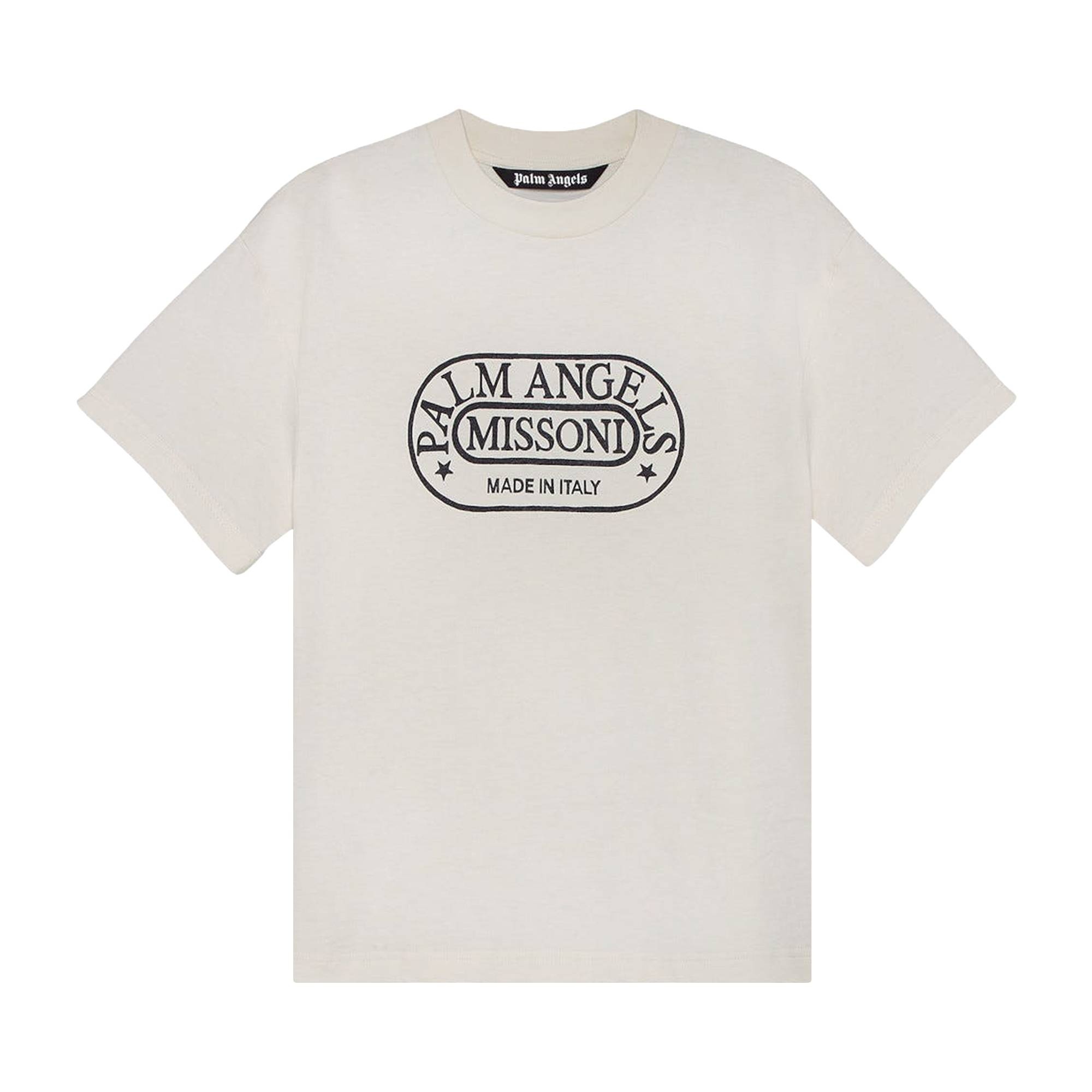 Palm Angels x Missoni Heritage Tee 'Off White/Black' - 1