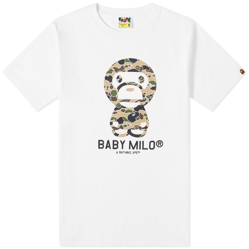 A Bathing Ape STA Camo Baby Milo Tee - 1