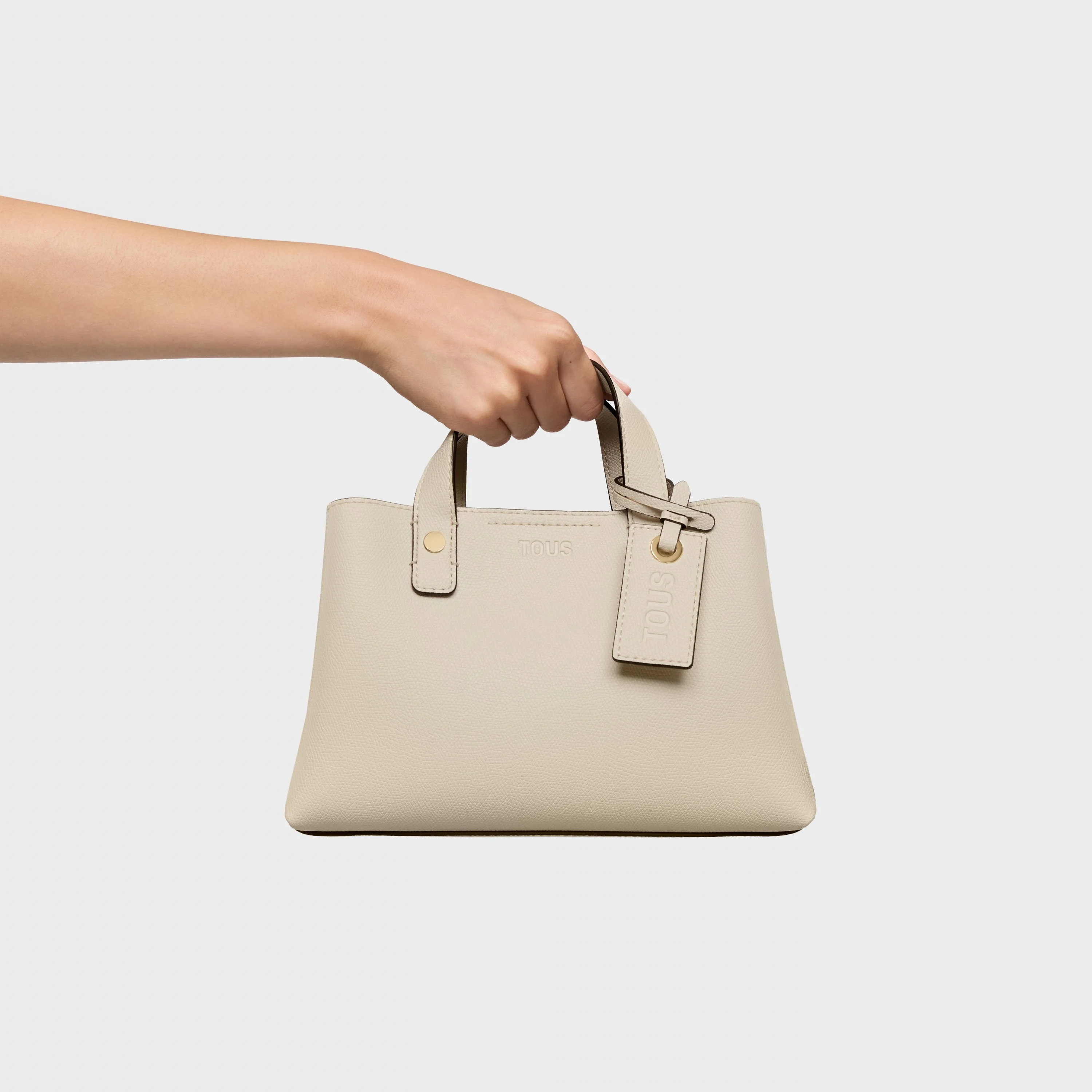 Small beige City bag The Citybow - 1