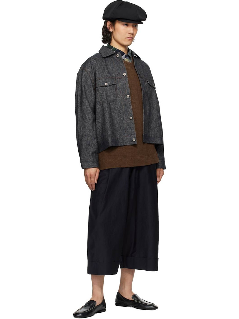Toogood Navy 'The Baker' Trousers outlook