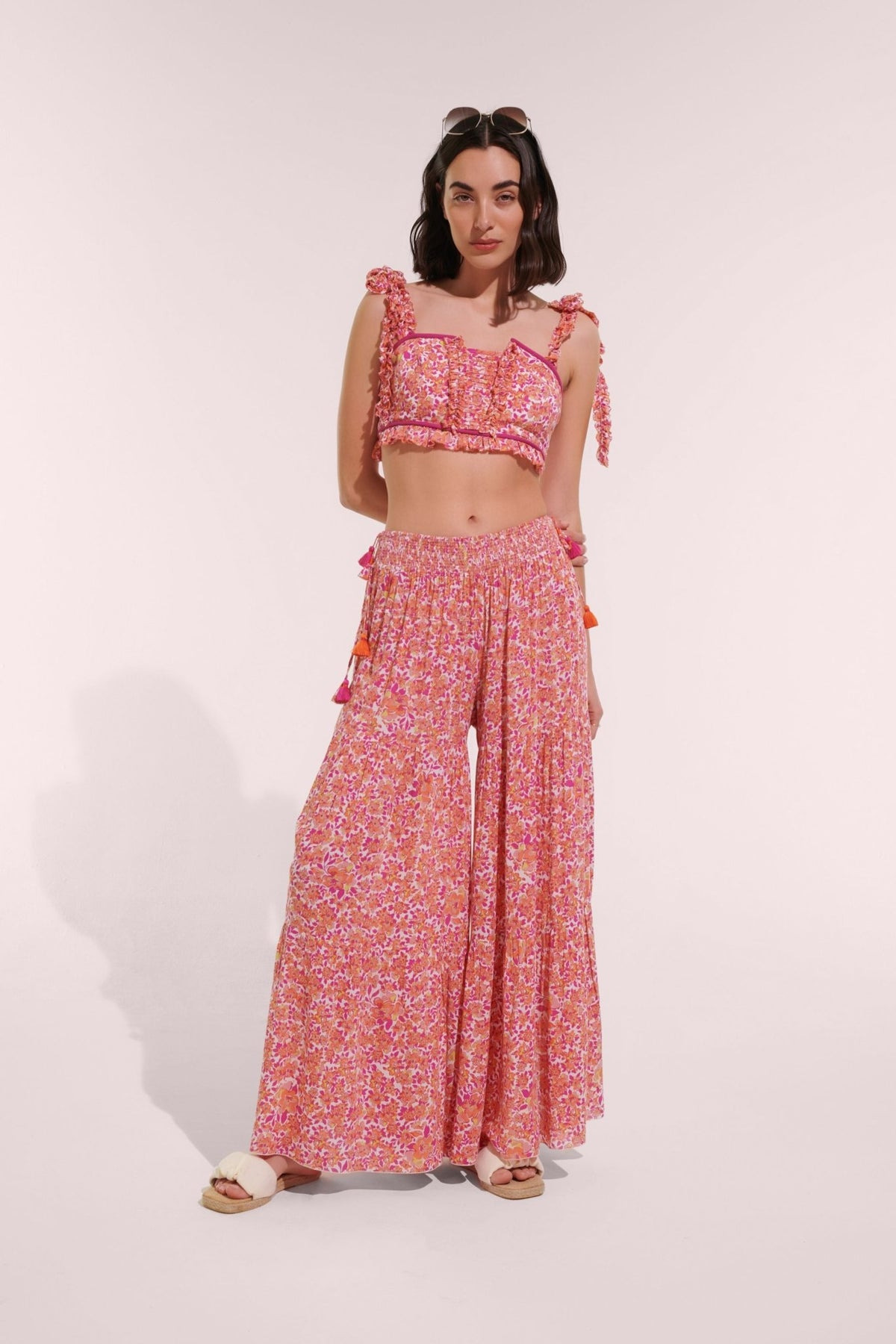 Top Ariane - Pink Net - 1