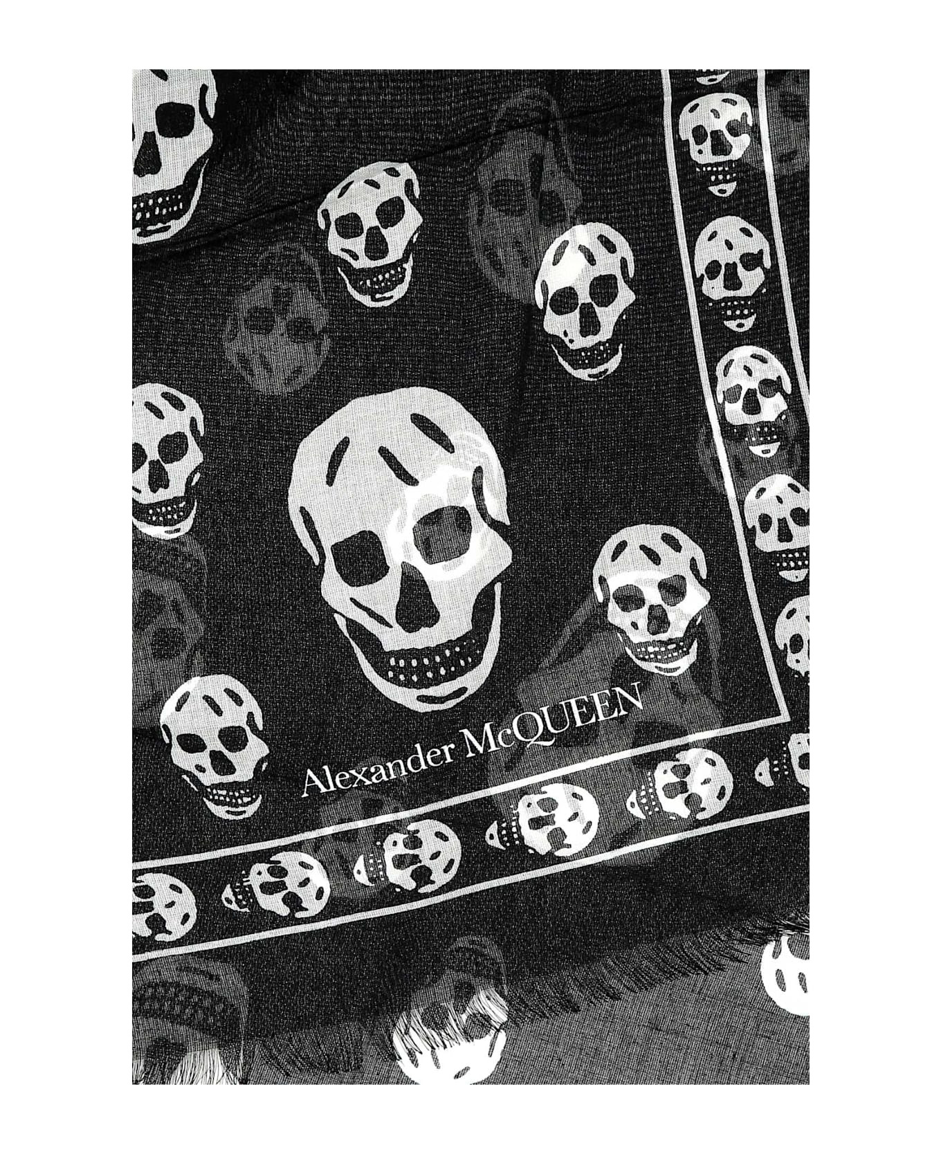 Printed Chiffon Foulard - 2